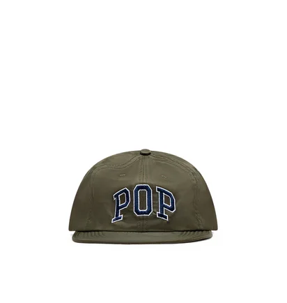 Pop Trading Company Arch Sixpanel Hat (Oliv)