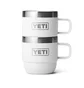 Yeti Rambler 6oz (177ml) Stackable Mugs (Weiß / Silber)