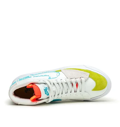 Nike SB Zoom Blazer Mid Edge (Weiß / Multi)