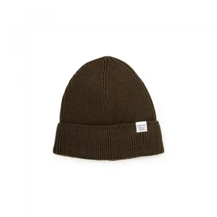 Norse Projects Short Beanie (Olivgrün)