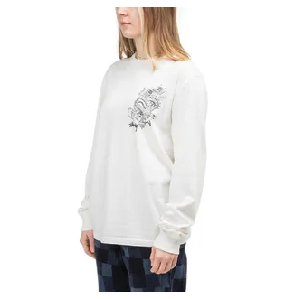 Stüssy WMNS Funky Tribe Dyed Longsleeve (Weiß)