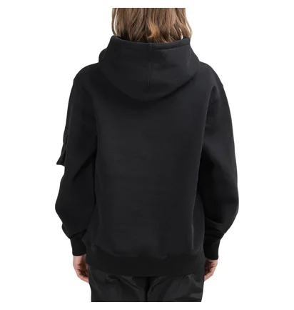 Stüssy WMNS Cargo Fleece Hoodie (Schwarz)