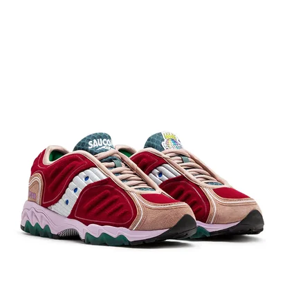 Saucony x Jae Tips Matrix (Rot)