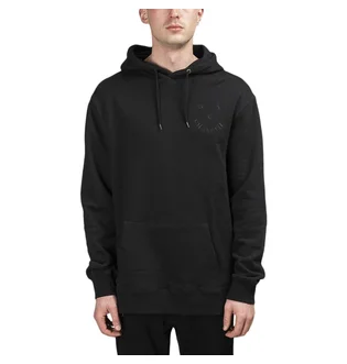 Chrystie NYC Smile Logo Hoodie (Schwarz)
