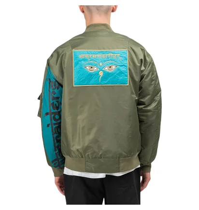 Liberaiders Wisdom Eyes Bomber Jacket (Olive)
