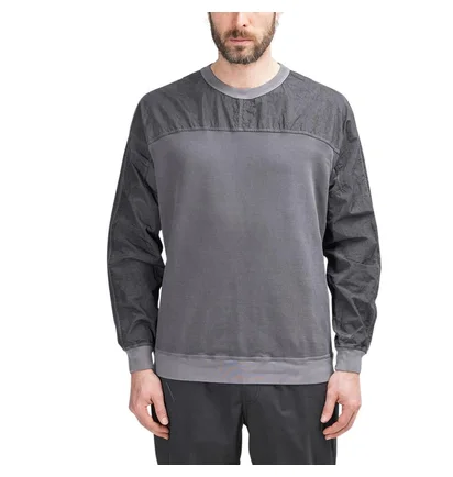 Stone Island Shadow Project Pique Fleece Crewneck (Grau)