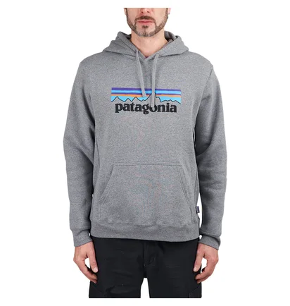 Patagonia P-6 Logo Uprisal Hoodie (Grau)
