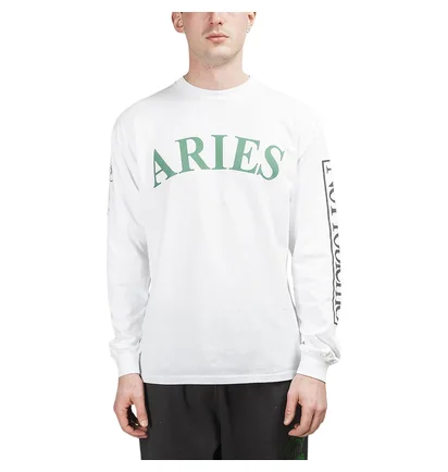 Aries Warriors Longsleeve (Weiß)