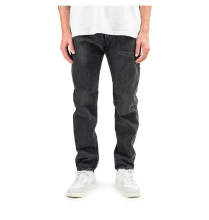 Edwin Nihon Menpu Regular Tapered Jeans (Schwarz)