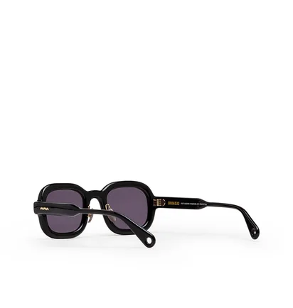Brain Dead Newman Sunglasses (Schwarz / Lila)