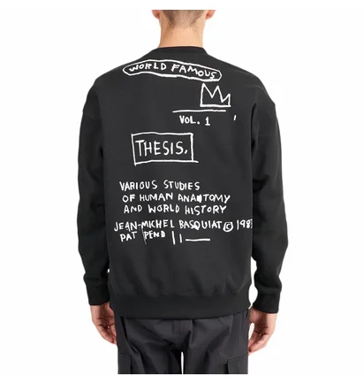 Converse x Basquiat Crewneck (Schwarz)