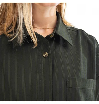 Han Kjobenhavn Shirt Dress (Dunkelgrün)