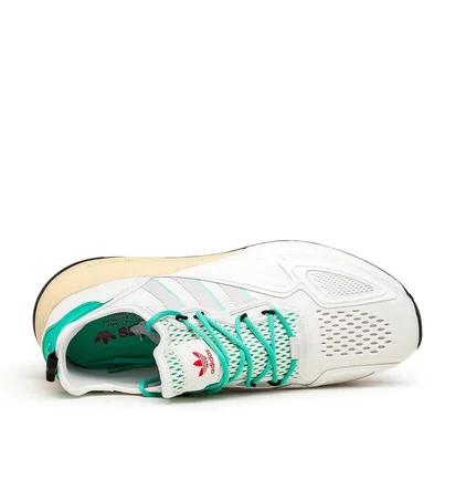 adidas ZX 2K Boost (Weiß / Grau / Grün)