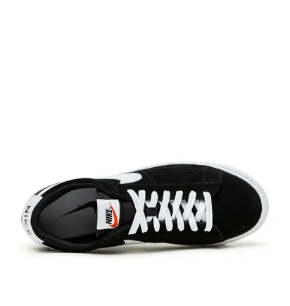 Nike Blazer Low Premium Vintage Suede (Schwarz / Weiß)