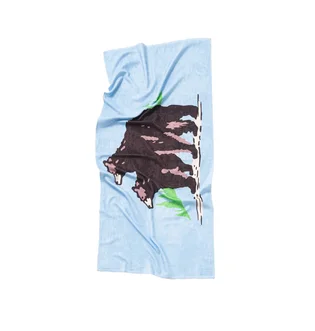 Carne Bollente Kiss! Allover Towel (Blau)