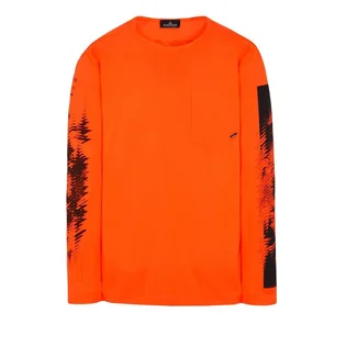Stone Island Shadow Project Graphic Print Long Sleeve (Koralle)