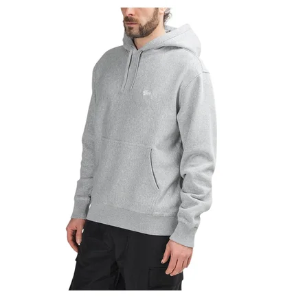 Stüssy Stock Logo Hoodie (Grau)