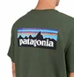 Patagonia P-6 Logo Responsibili-Tee (Grün)