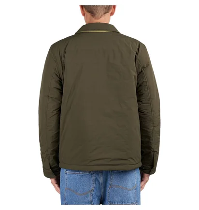 Dime Reversible Insulated Jacket (Oliv / Beige)