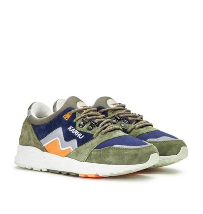 Karhu Aria 95 'Cross Country Pack' (Olive / Blau)