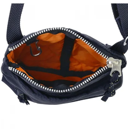Porter by Yoshida Force Series Shoulder Pouch (Navy)