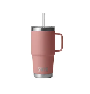Yeti Rambler 25oz Straw Mug (Pink) – YETI