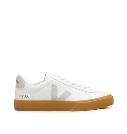 Veja WMNS Campo Chromefree Leather (Weiß / Grau)