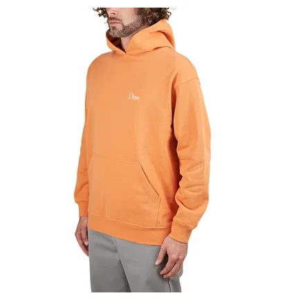 Dime Classic Small Logo Hoodie (Orange)