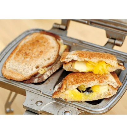 Snow Peak Tramezzino Sandwich Maker (Silber)