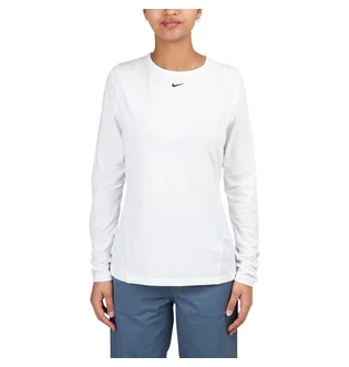 Nike Pro WMNS All Over Mesh Longsleeve (Weiß)