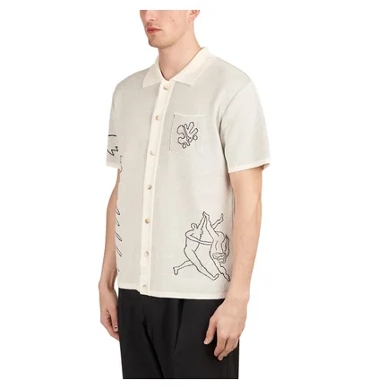 Carne Bollente Upside Down Shirt (Creme)