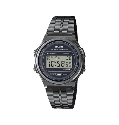 Casio Vintage Round A171WEGG-1AEF (Schwarz) – Casio