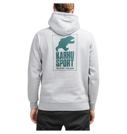 Karhu Helsinki Sport Hoodie (Grau / Grün)