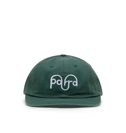 Parra Weird Logo 6 Panel Hat (Grün)