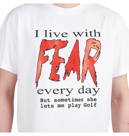Metalwood Fear T-Shirt (Weiß)
