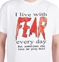 Metalwood Fear T-Shirt (Weiß)