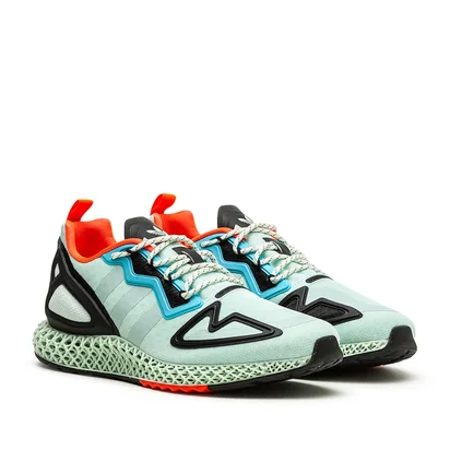 adidas ZX 2K 4D 'Dash Green' (Grün / Schwarz / Rot)