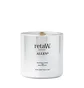 retaW Fragrance Candle 'Allen' (Metallic Silver)