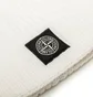 Stone Island Rib Knit Beanie (Weiß)