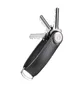 Orbitkey Hybrid Leather Key Organiser (Schwarz)