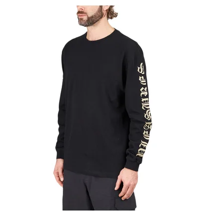 Pleasures Old E Heavyweight Longsleeve (Schwarz)