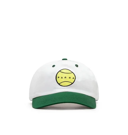 by Parra Balled 6 Panel Hat (Weiss)