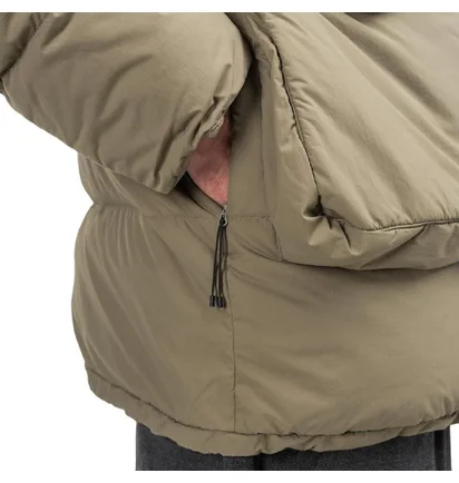 Snow Peak Recycled Nylon Ripstop Down Jacket (Beige)
