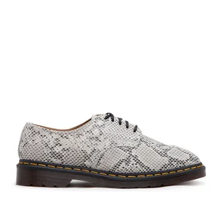 Dr. Martens 2046 Python Print Suede (Beige / Schwarz)