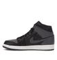 Air Jordan 1 MID (Schwarz / Dunkelgrau)