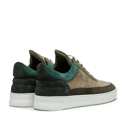 Filling Pieces Low Top Ripple (Olivgrün)