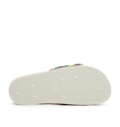 adidas Adilette (Gelb / Grün / Weiß)