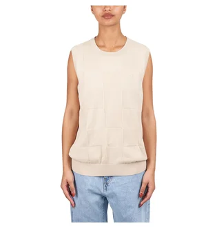 Carhartt WIP W' Checker Vest Sweater (Beige)