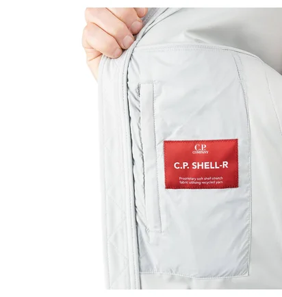 C.P. Company C.P. Shell-R Goggle Jacket (Grau)