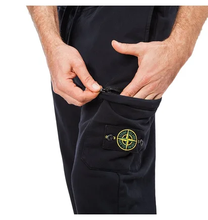 Stone Island Garment Dyed Sweat Pant (Schwarz)